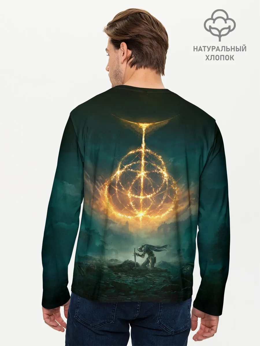Мужской лонгслив базовый / Elden Ring Game Art
