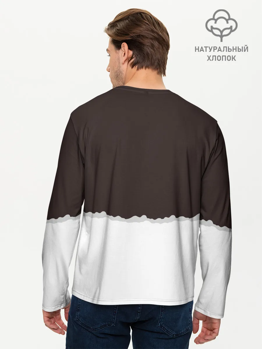 Мужской лонгслив базовый / Снегурка