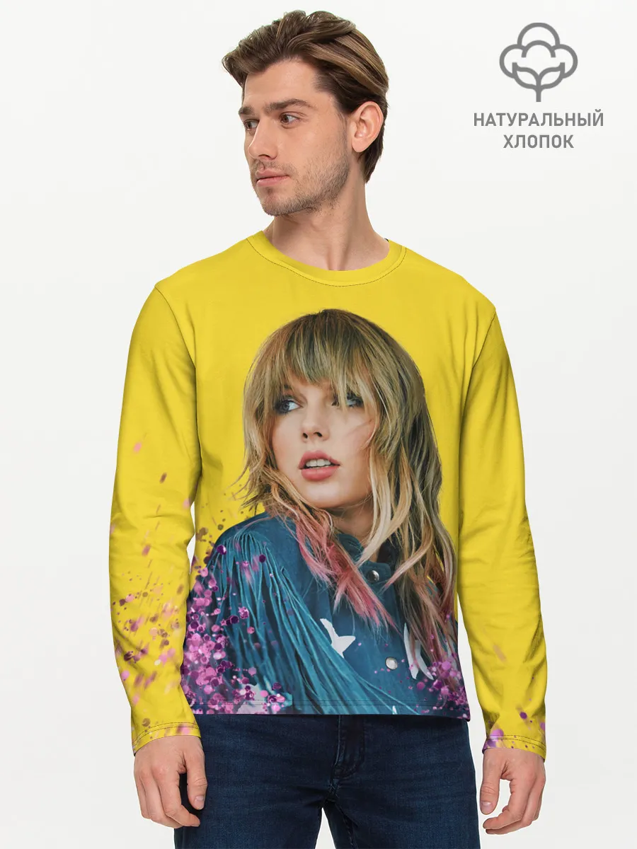 Мужской лонгслив базовый / Красотка Тейлор