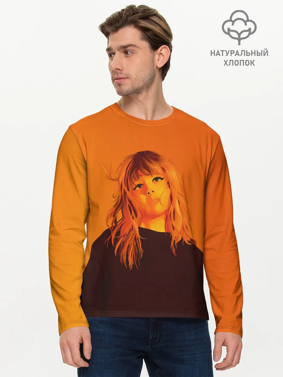 Мужской лонгслив базовый / Sweet Taylor Swift