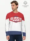 Мужской лонгслив базовый / Russia