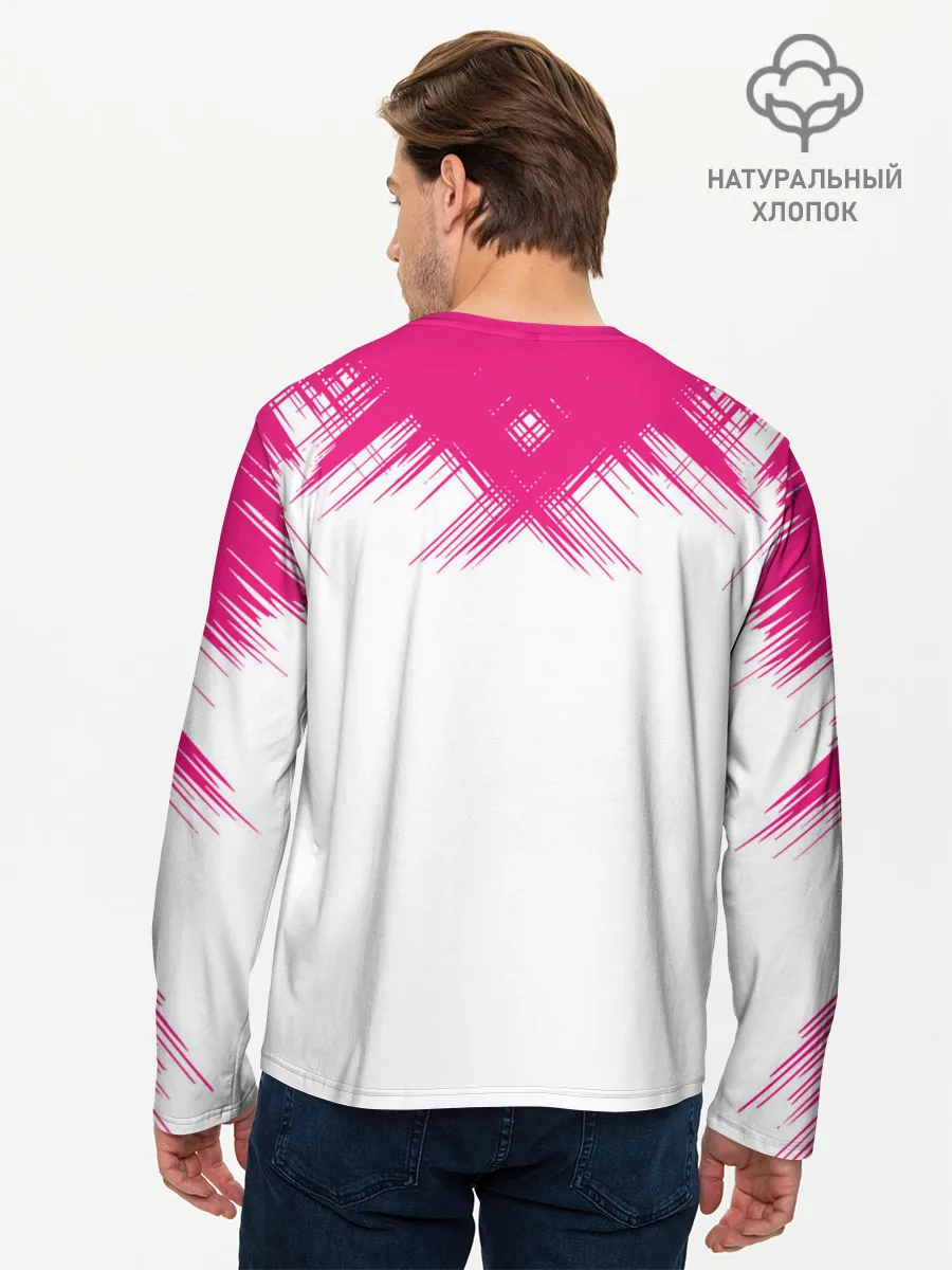 Мужской лонгслив базовый / Игра в кальмара | Люди в масках 456,