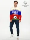 Мужской лонгслив базовый / Российский футбол