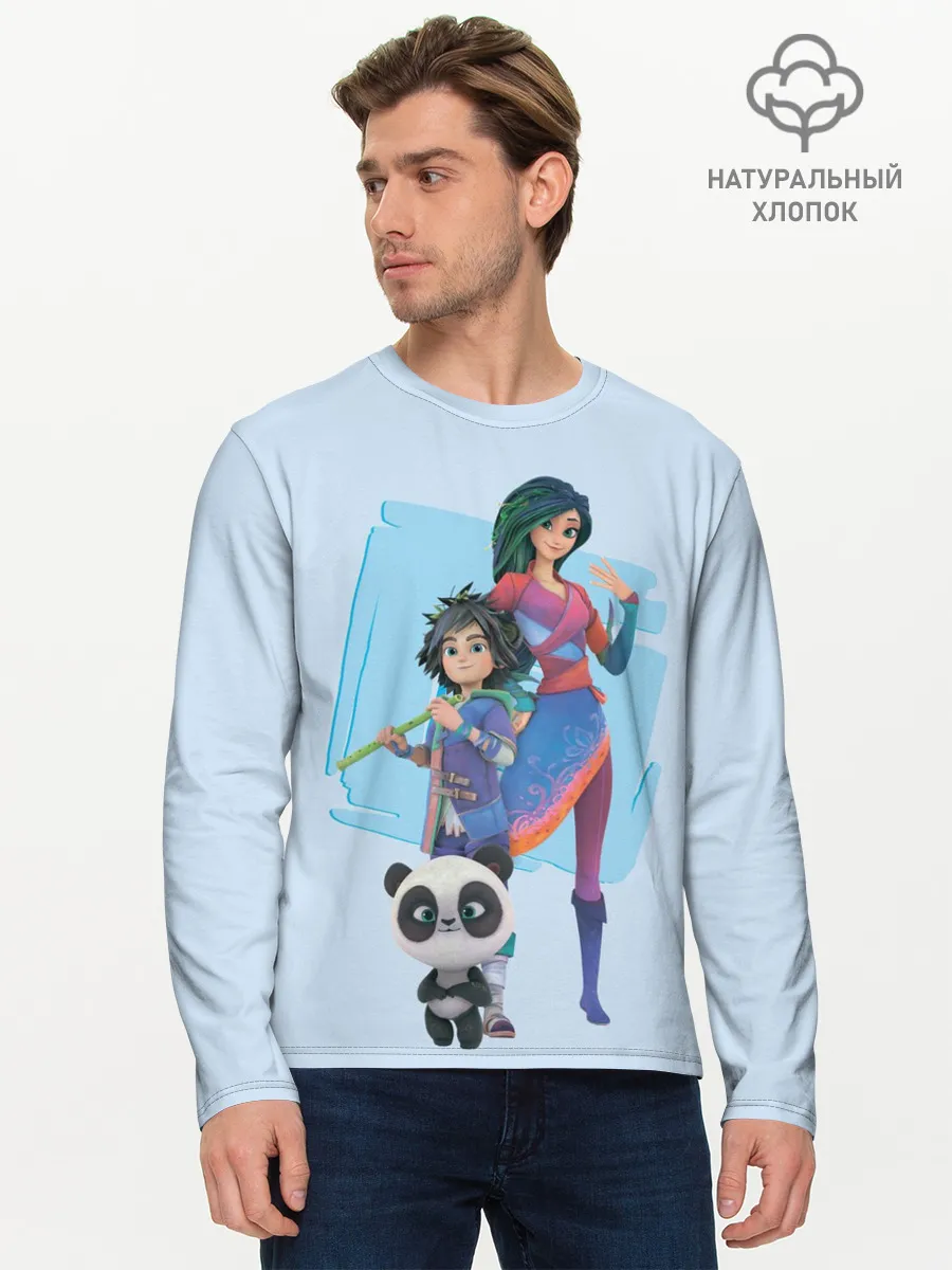 Мужской лонгслив базовый / Мэй и Бао