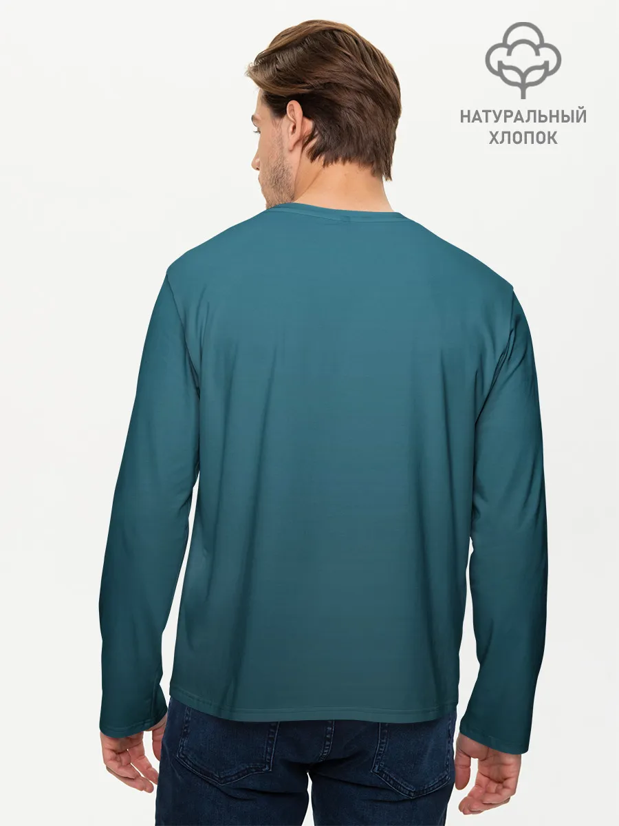 Мужской лонгслив базовый / Игра продолжается