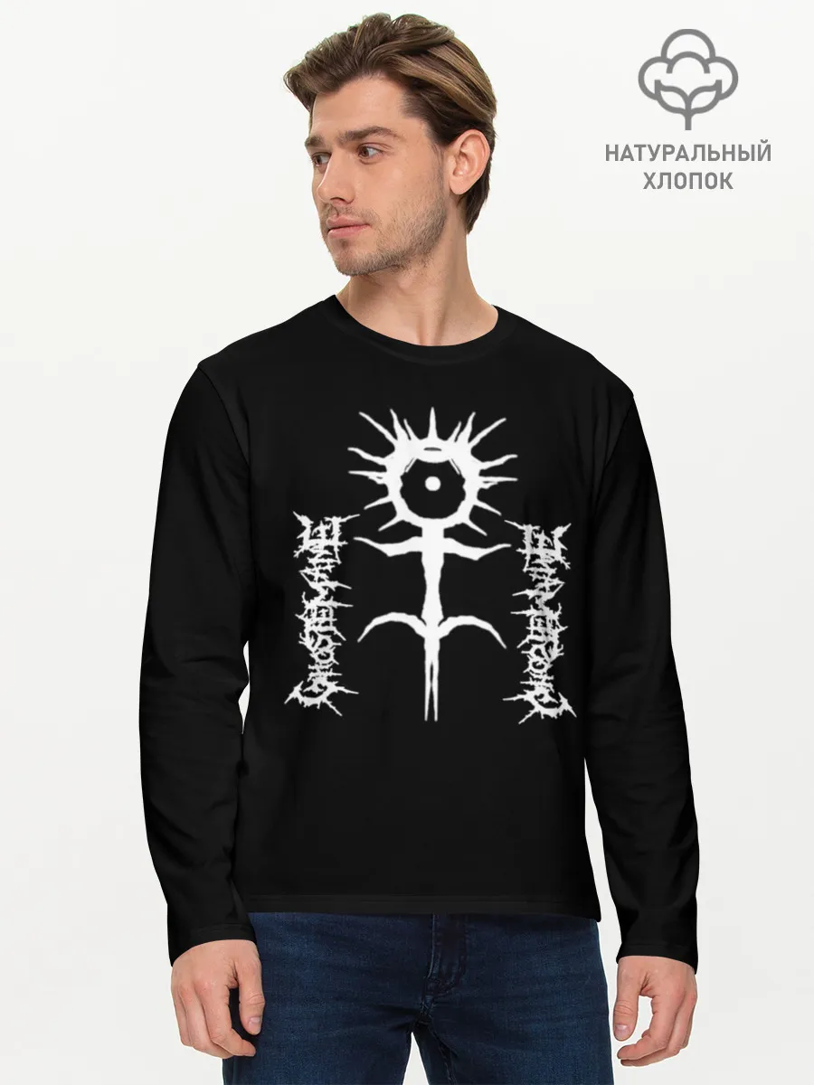 Мужской лонгслив базовый / GHOSTEMANE RAP Monada | Монада Гостмейн Реп