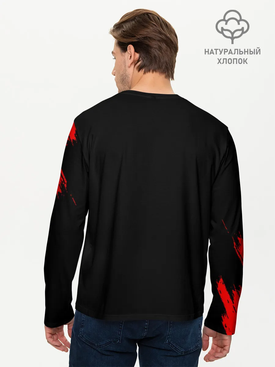 Мужской лонгслив базовый / QUEEN,