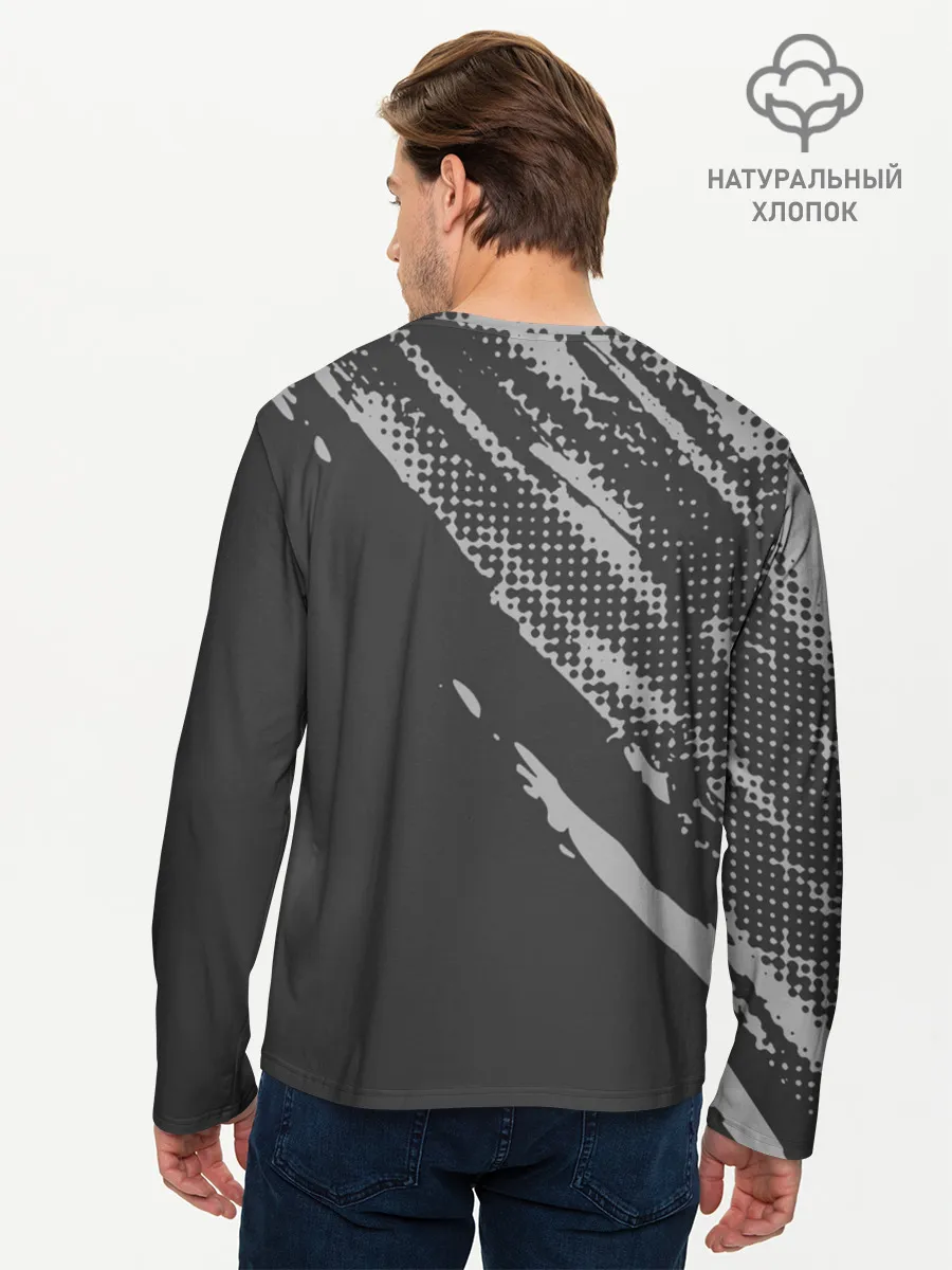 Мужской лонгслив базовый / Nissan Car / Ниссан