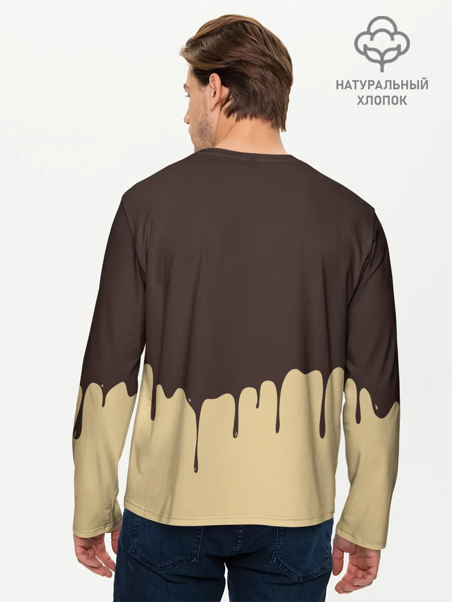 Мужской лонгслив базовый / Black clover: Bull