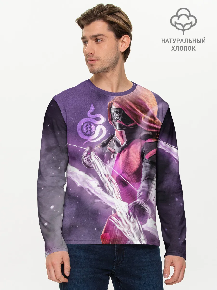 Мужской лонгслив базовый / DESTINY 2 HUNTER LOGO