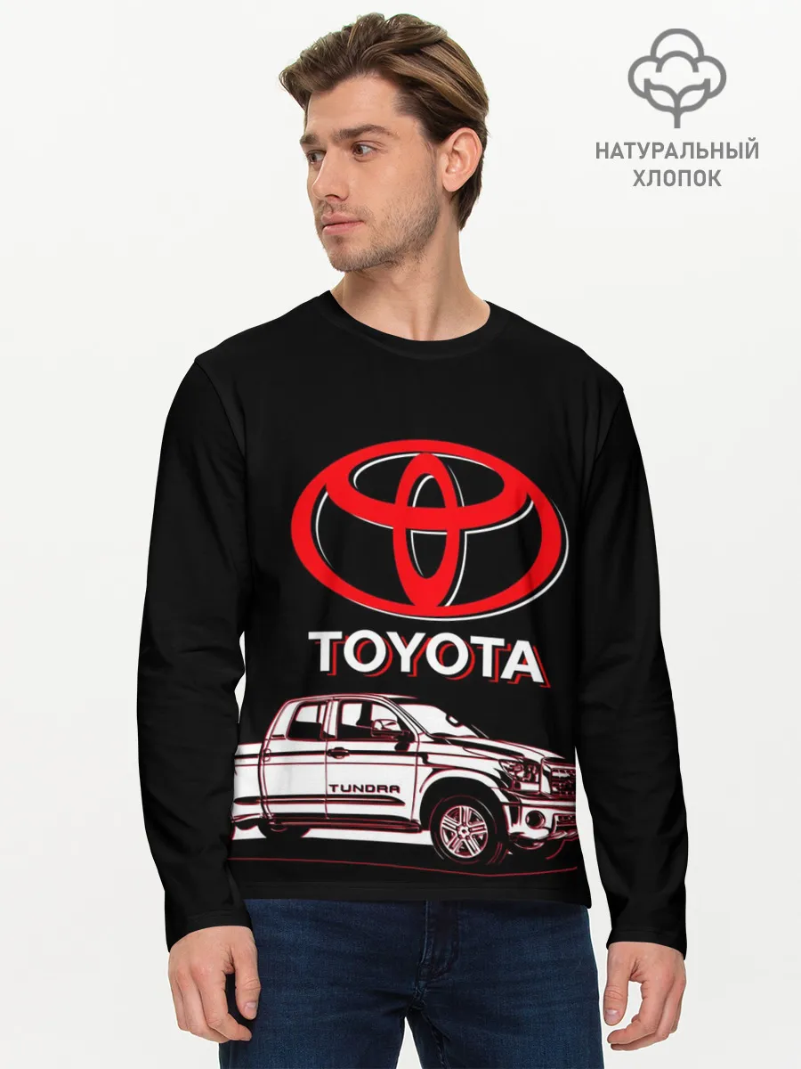 Мужской лонгслив базовый / Tundra - Toyota