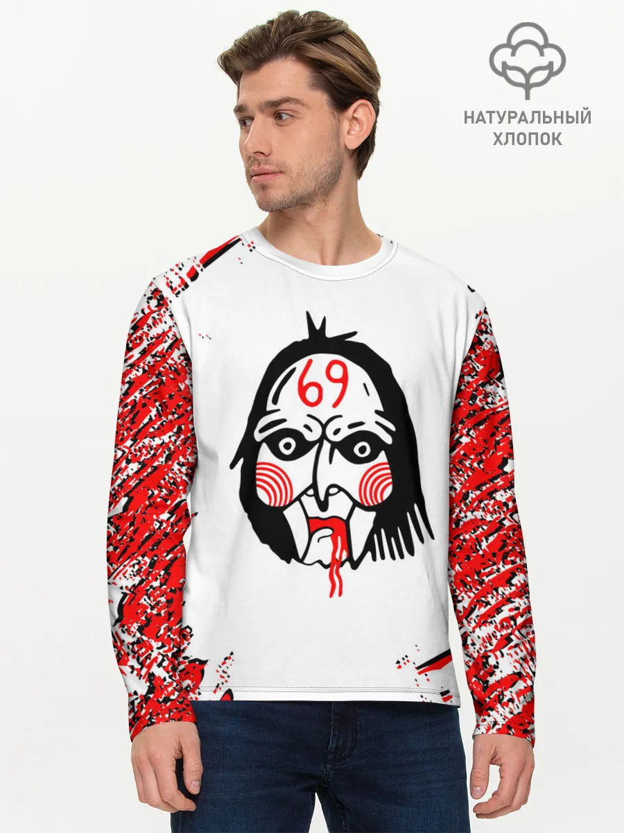 Мужской лонгслив базовый / 6IX9INE,