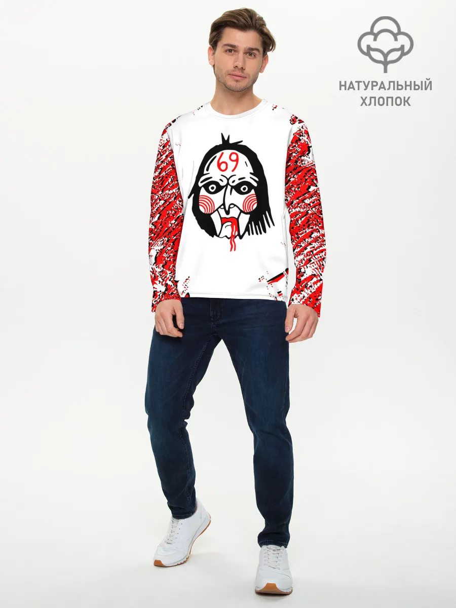 Мужской лонгслив базовый / 6IX9INE,