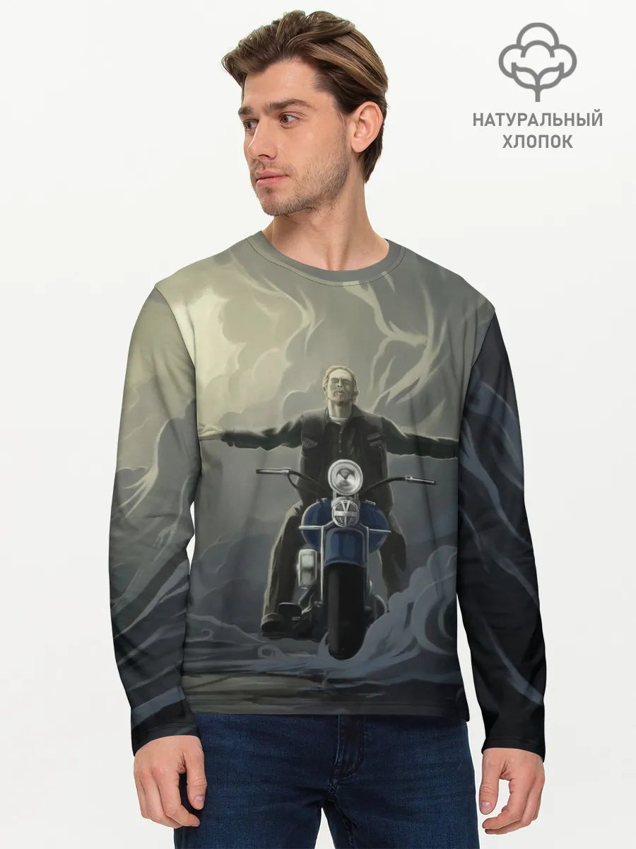 Мужской лонгслив базовый / Прощай Джекс