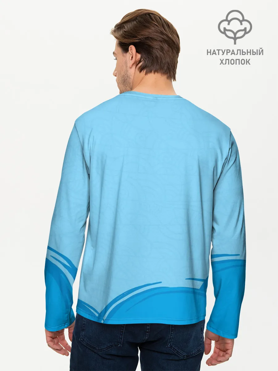 Мужской лонгслив базовый / Кощей и Меч