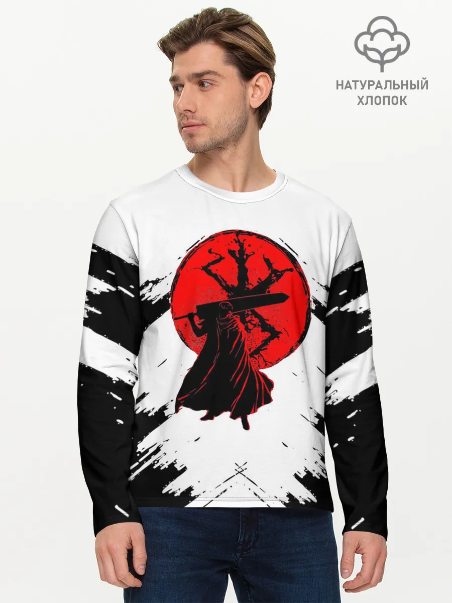 Мужской лонгслив базовый / аниме / берсерк /berserk