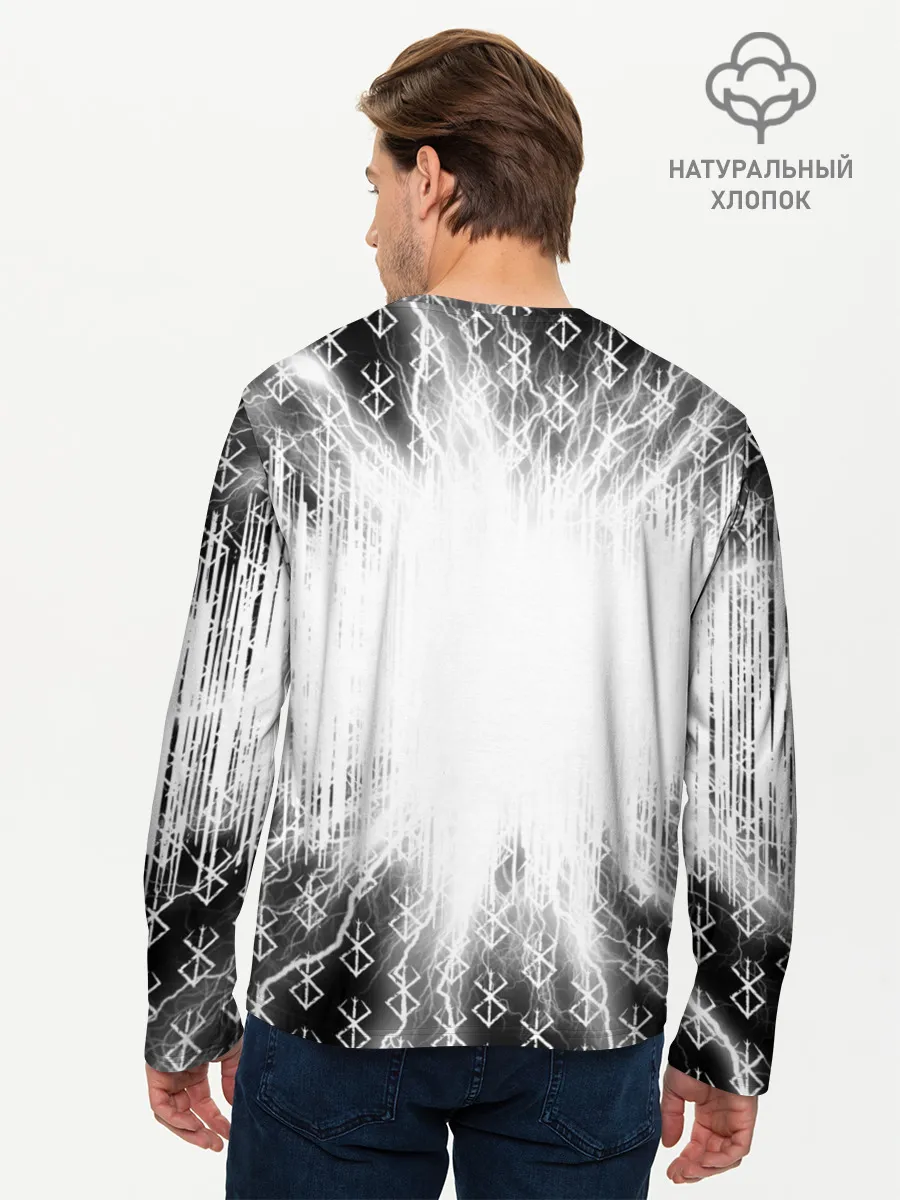 Мужской лонгслив базовый / Берсерк Berserk.