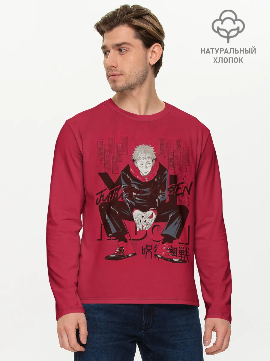 Мужской лонгслив базовый / Itadori - Jujutsu Kaisen