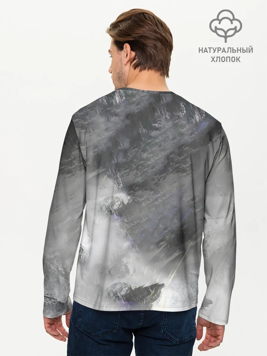 Мужской лонгслив базовый / Нарака полёт мага