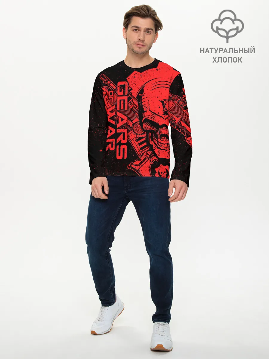 Мужской лонгслив базовый / Gears 5 - Gears of War