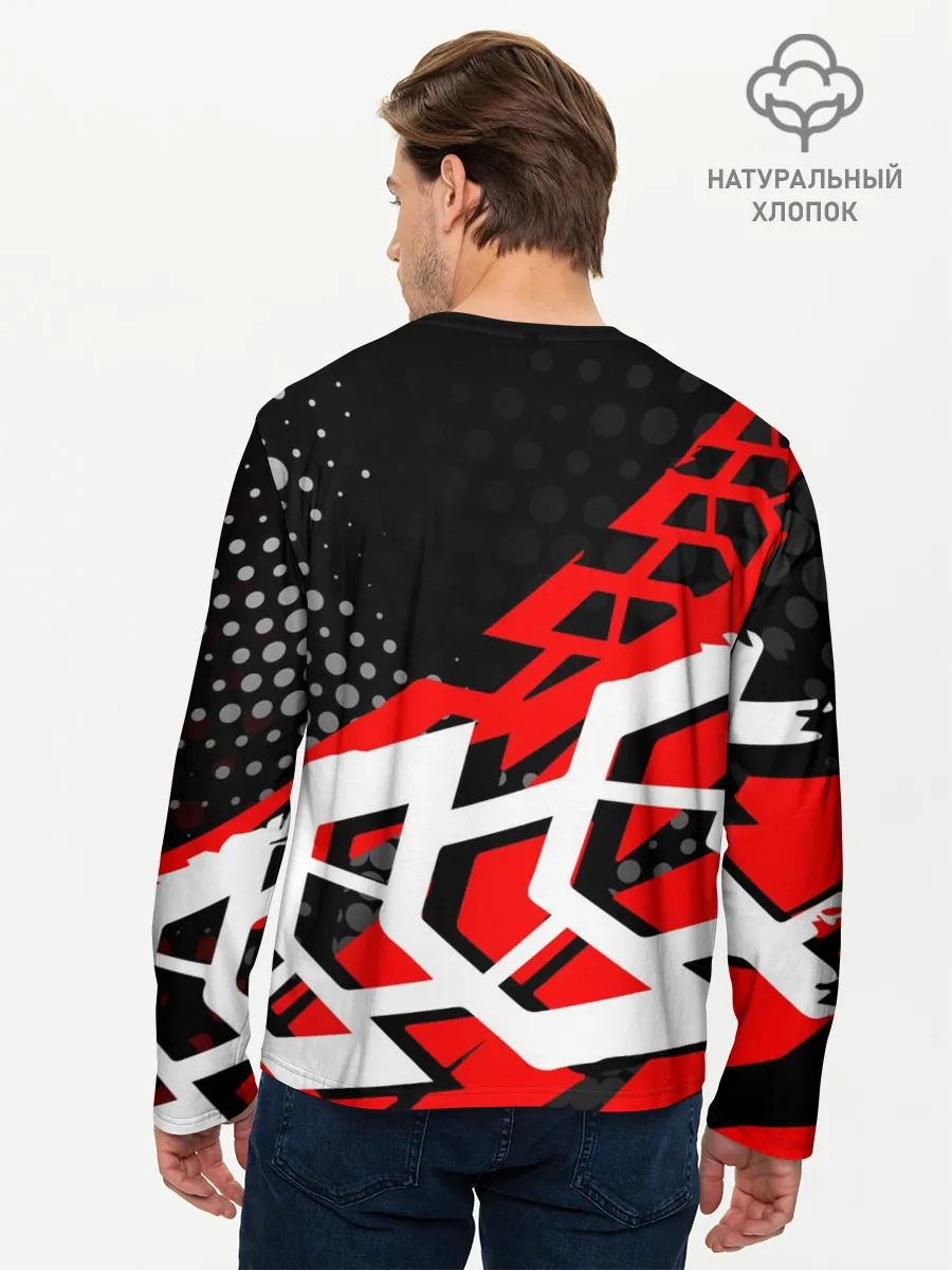 Мужской лонгслив базовый / Honda