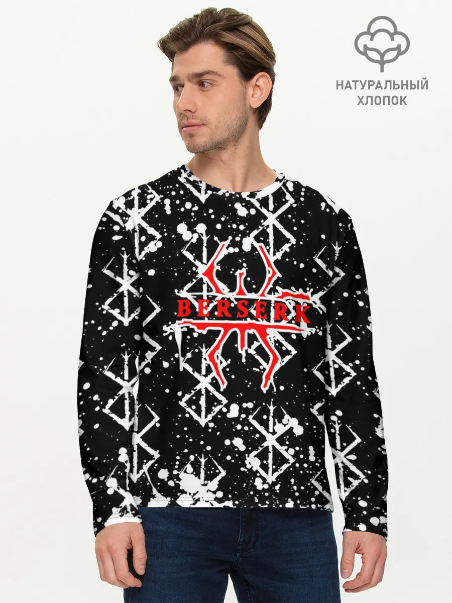 Мужской лонгслив базовый / Berserk / Anime