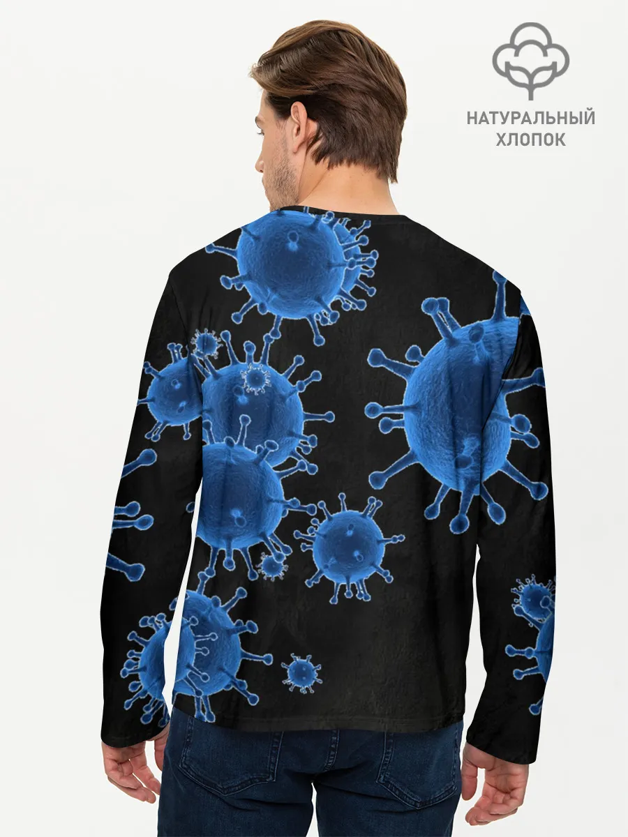 Мужской лонгслив базовый / Protection against Covid-19