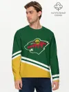 Мужской лонгслив базовый / Minnesota Wild NHL