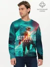 Мужской лонгслив базовый / Battlefield 2042 игровой арт