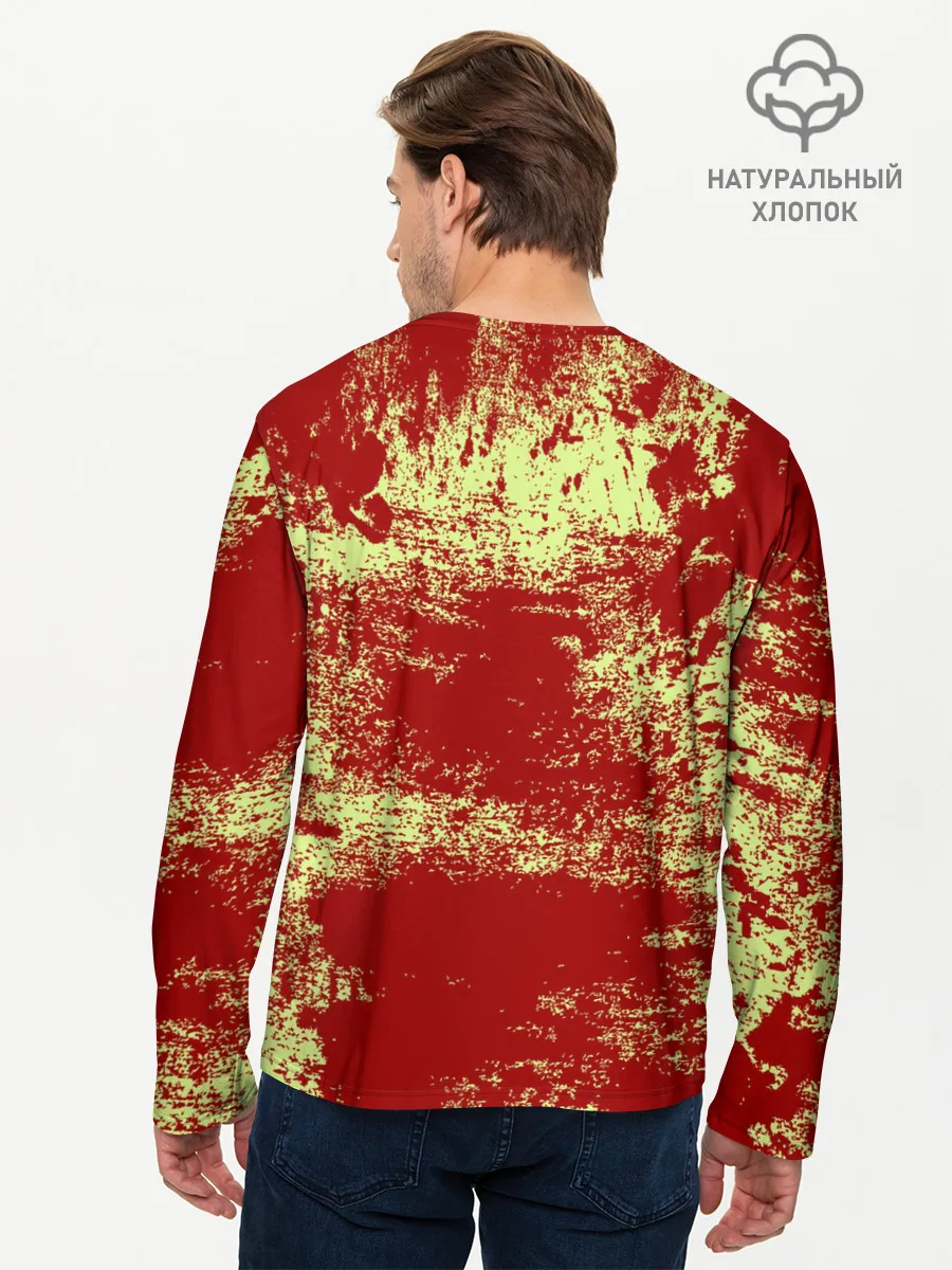 Мужской лонгслив базовый / Номер 420 | Случайный игрок