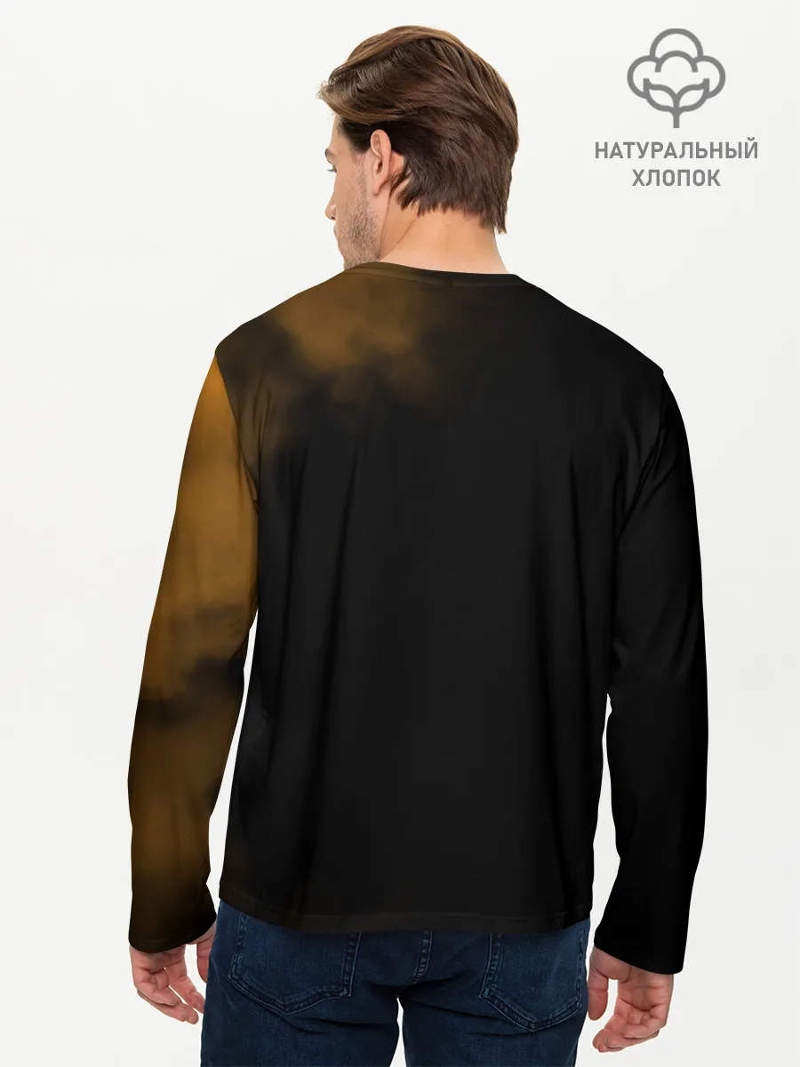 Мужской лонгслив базовый / Стальной Генос One Punch-Man