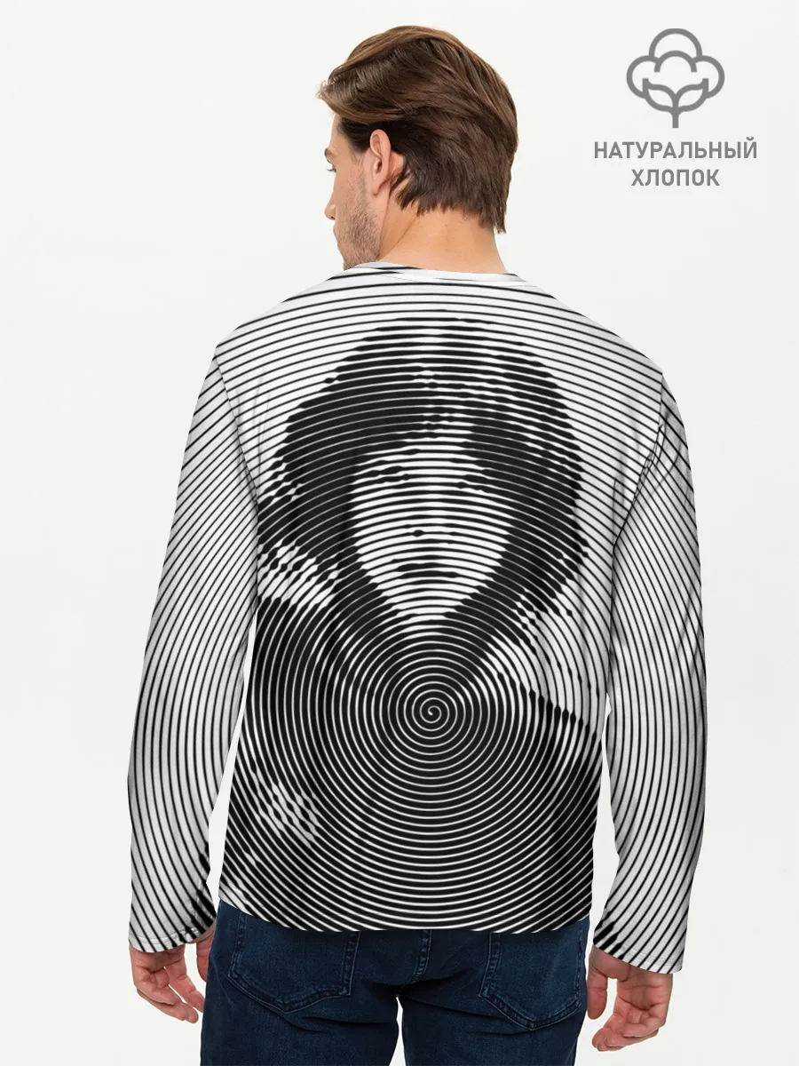 Мужской лонгслив базовый / Игра в кальмара: игрок 067