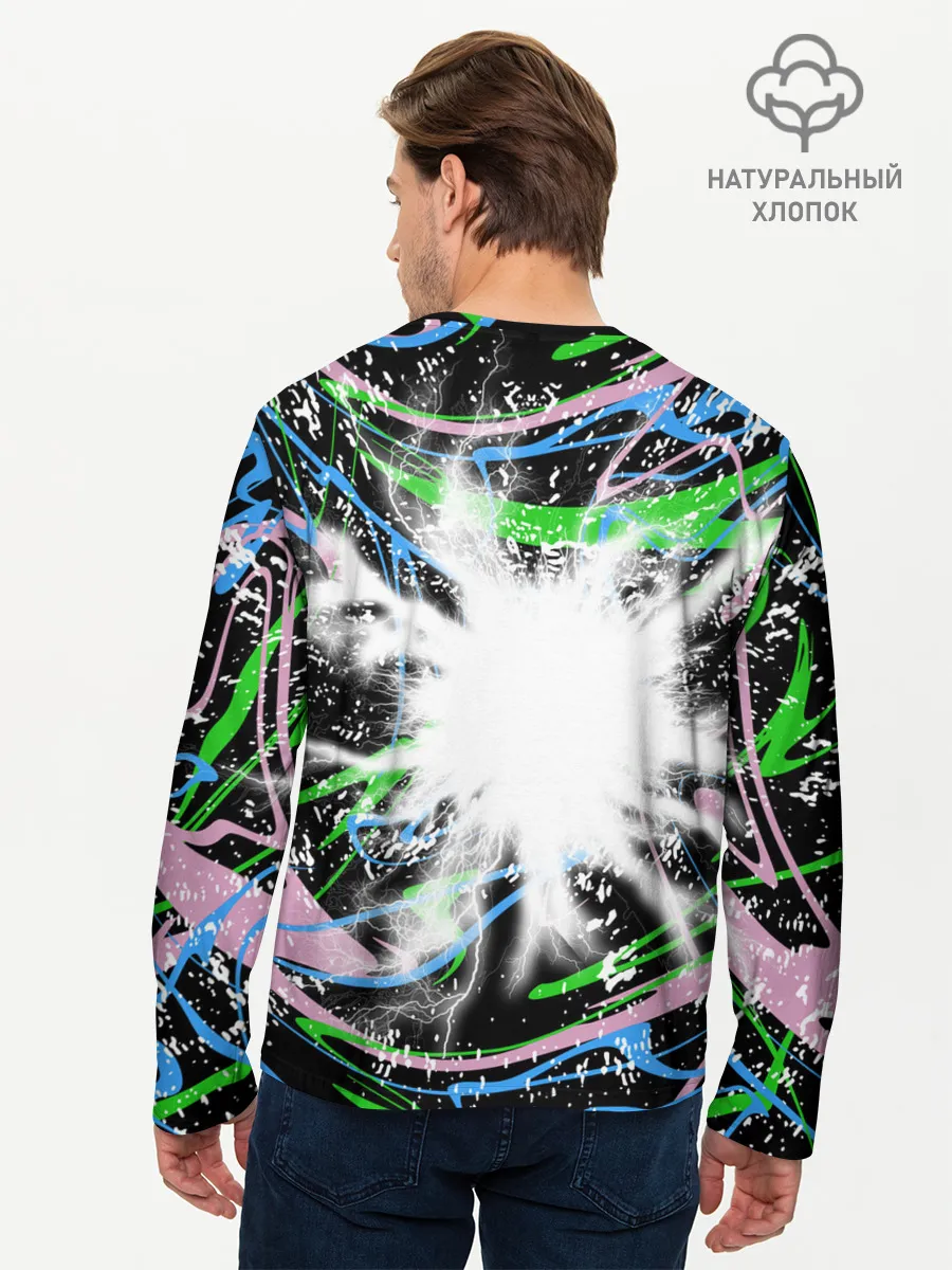 Мужской лонгслив базовый / Toca Boca: Весельчак.