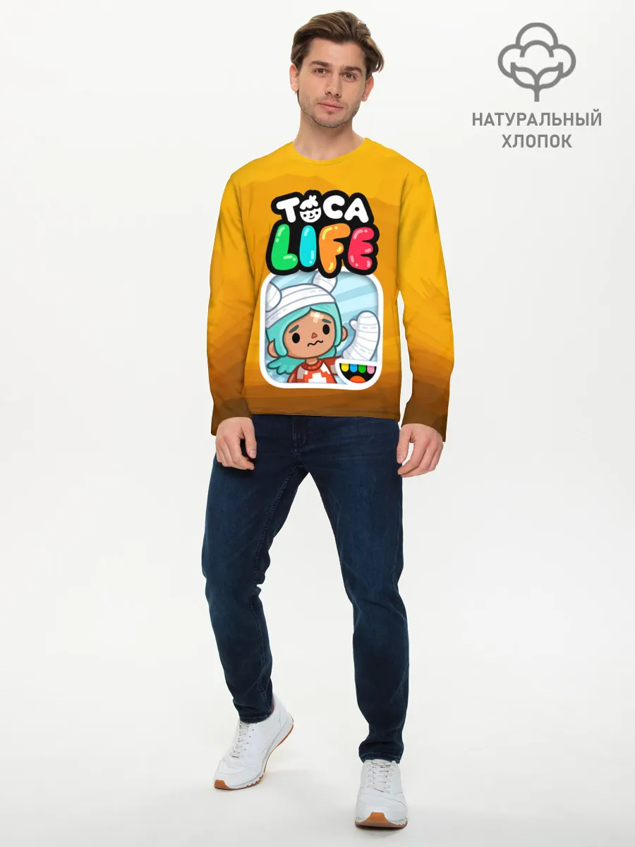 Мужской лонгслив базовый / Рита | Тока Бока