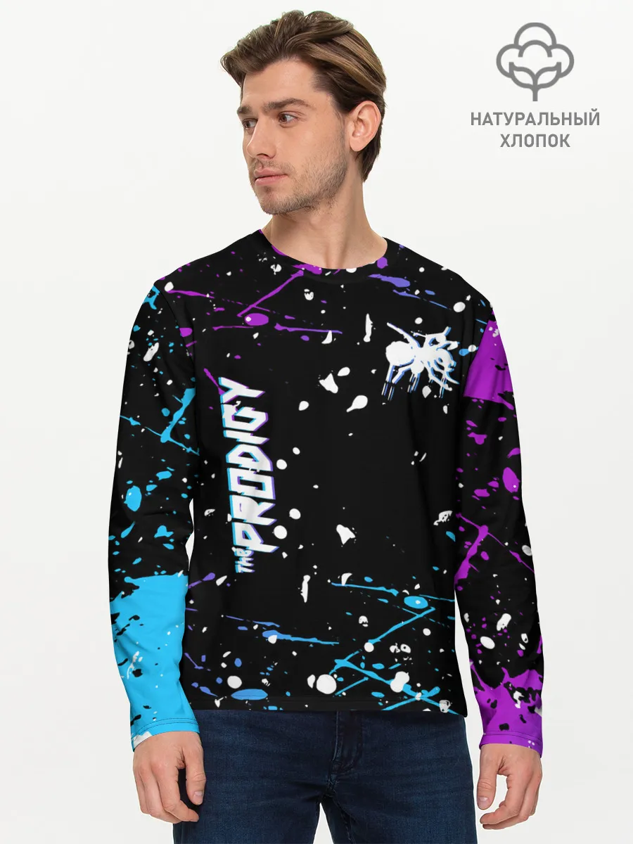 Мужской лонгслив базовый / The Prodigy | паук