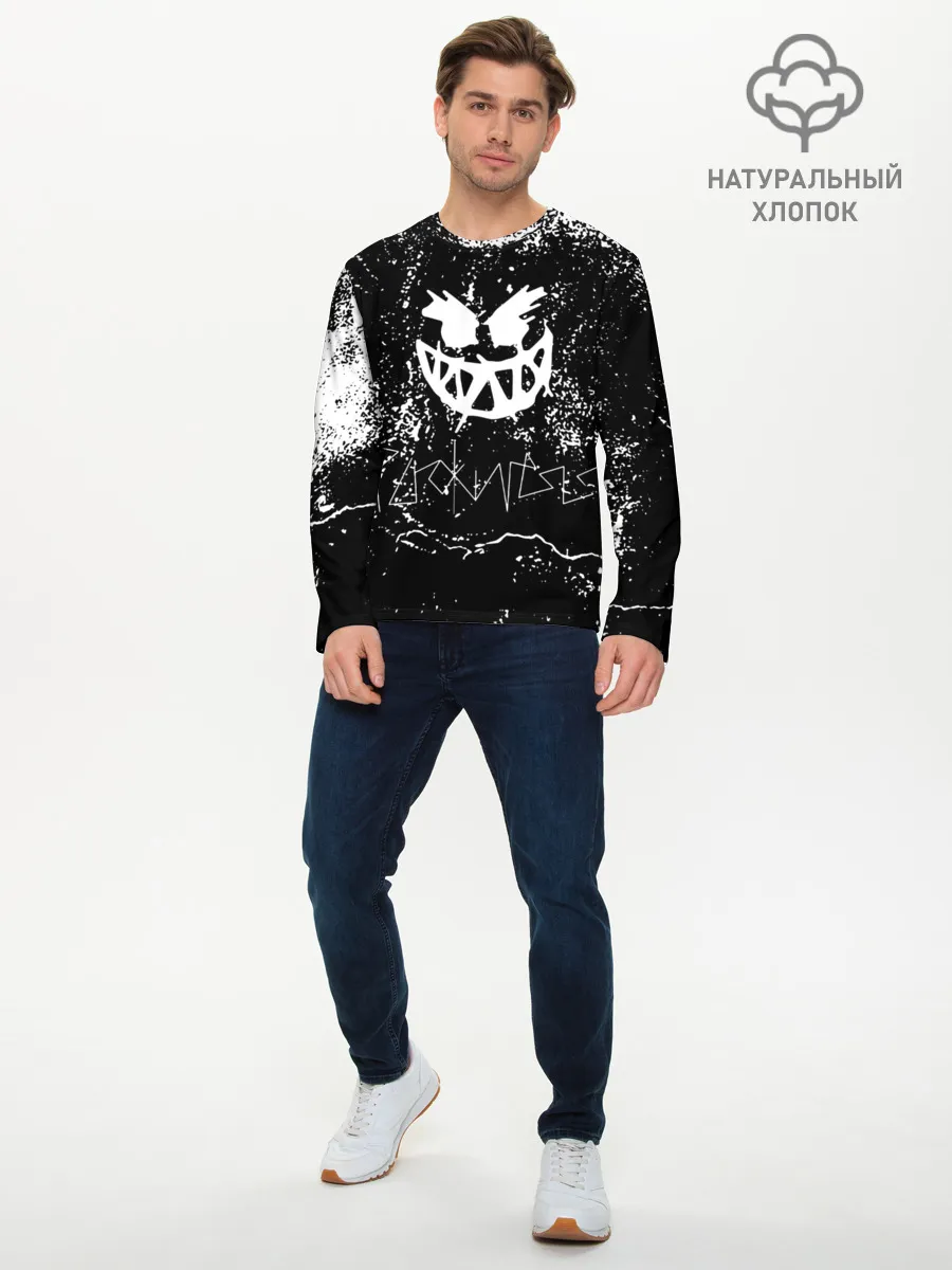 Мужской лонгслив базовый / PYROKINESIS: