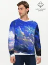Мужской лонгслив базовый / Высокие облака
