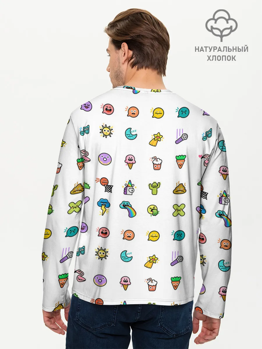 Мужской лонгслив базовый / Логотип | Toca Boca | Тока Бока