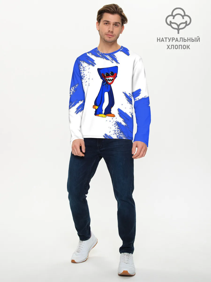 Мужской лонгслив базовый / Poppy Playtime