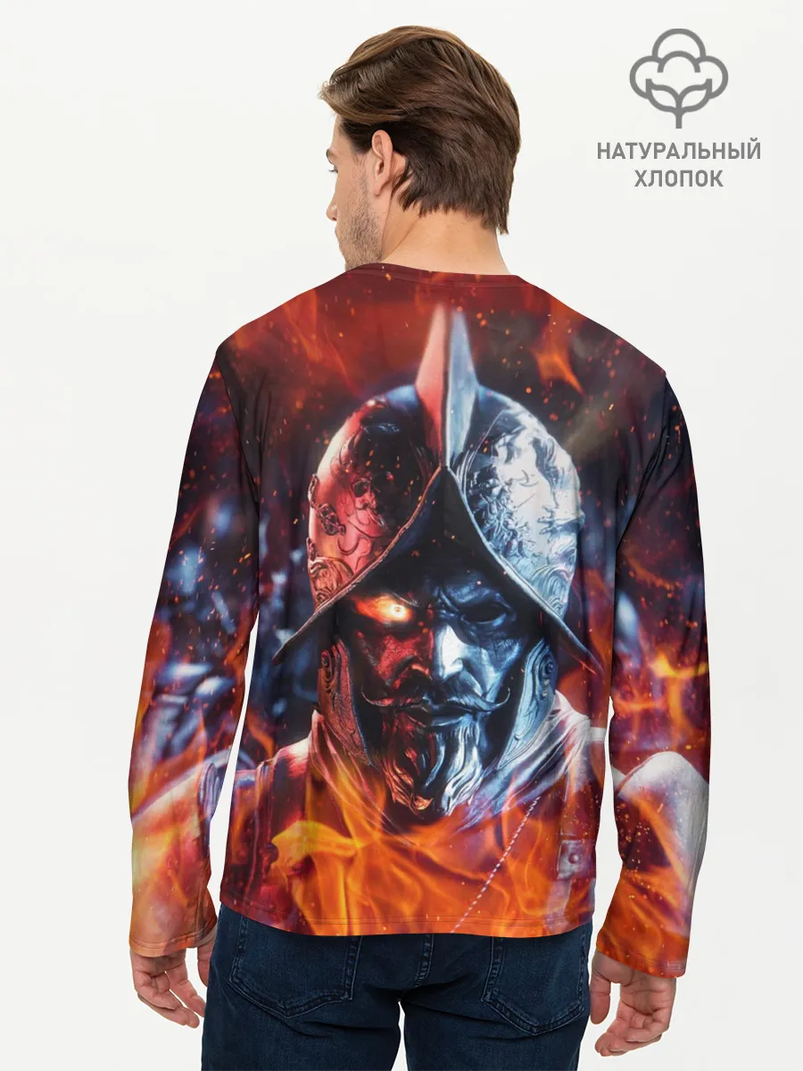 Мужской лонгслив базовый / NEW WORLD / НЬЮ ВОРЛД / РЫЦАРЬ