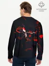 Мужской лонгслив базовый / DOTA 2 | 3D плиты и молния