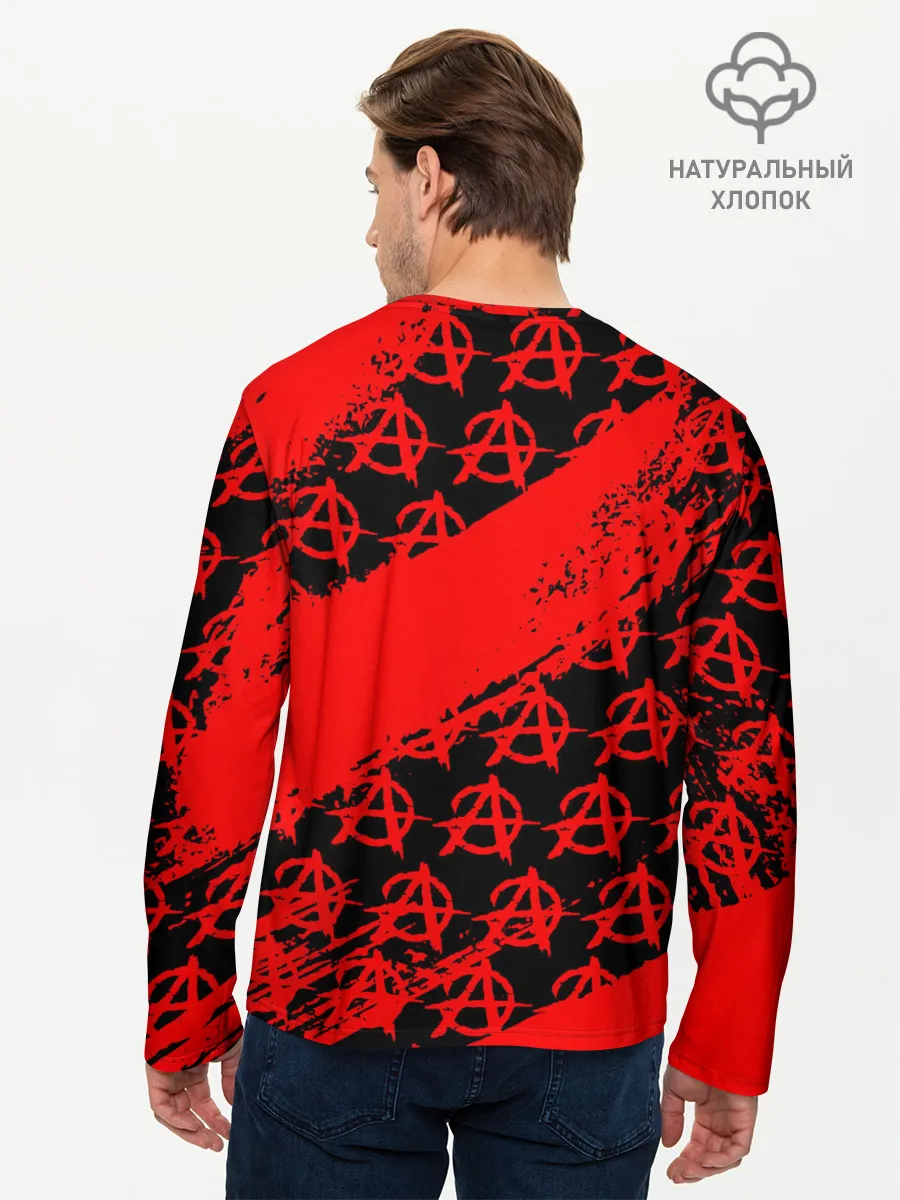 Мужской лонгслив базовый / Гражданская оборона: Моя оборона.