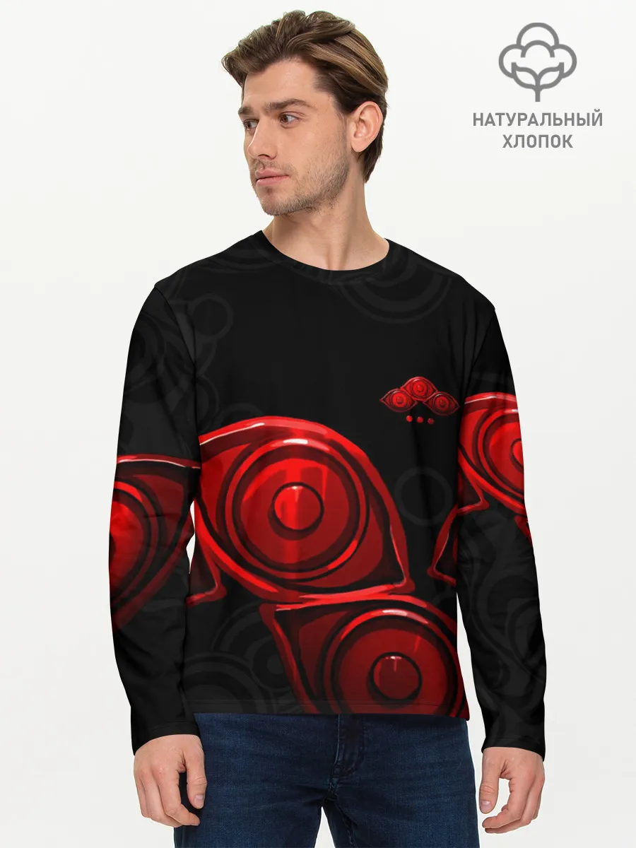 Мужской лонгслив базовый / Башня Бога | Захард