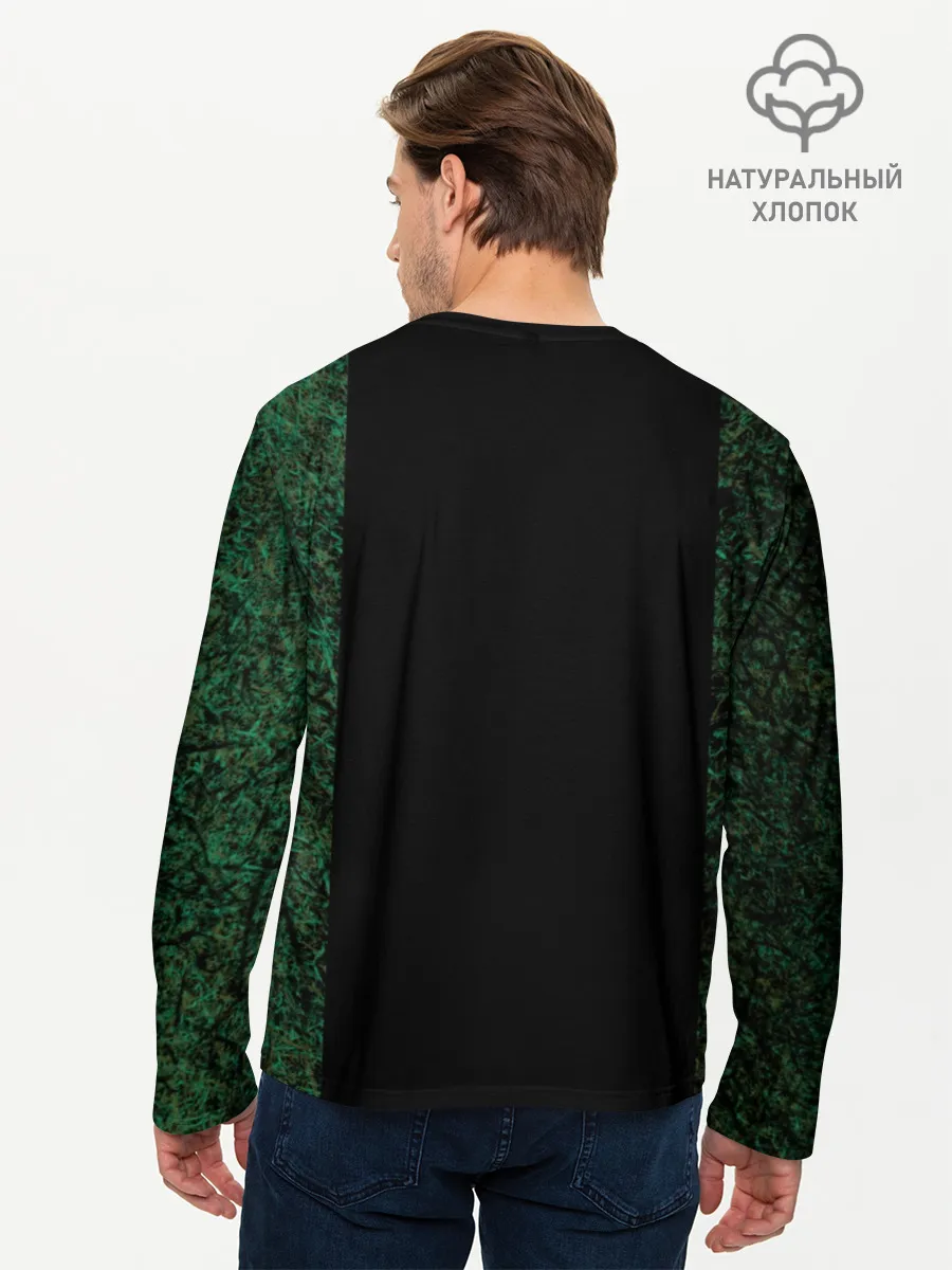 Мужской лонгслив базовый / Чернобыльский сталкер