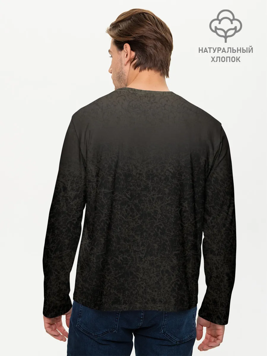 Мужской лонгслив базовый / Чернобыльский сталкер-2