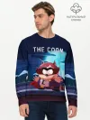 Мужской лонгслив базовый / The Coon - Енот | Южный Парк