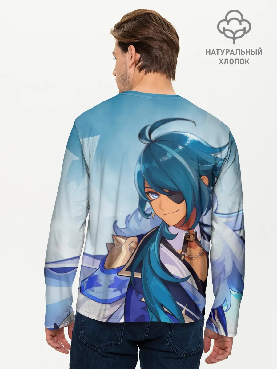 Мужской лонгслив базовый / Геншин импакт: Кэйа