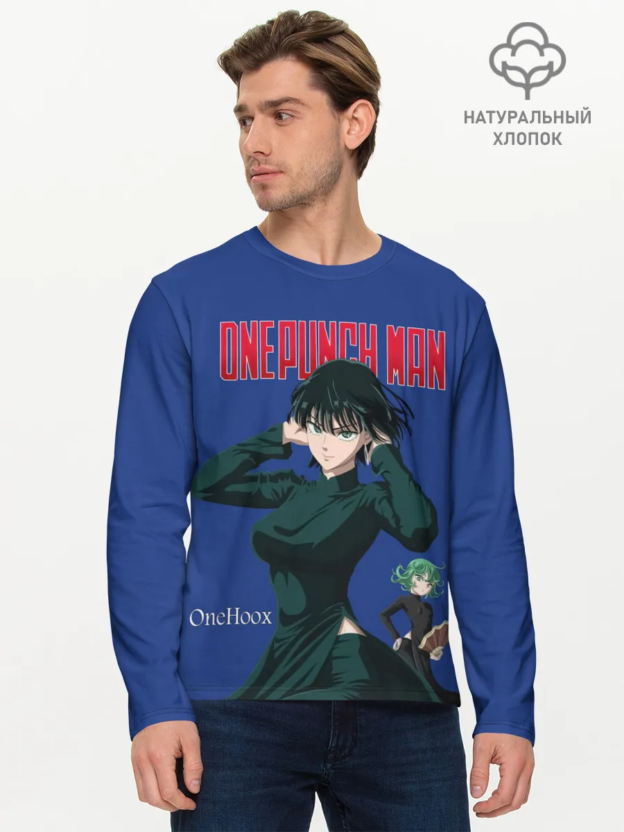 Мужской лонгслив базовый / One Punch-Man Госпожа Метель