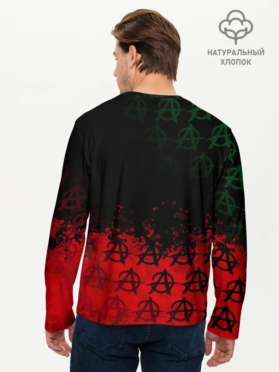 Мужской лонгслив базовый / Гражданская оборона / Гр.Об.