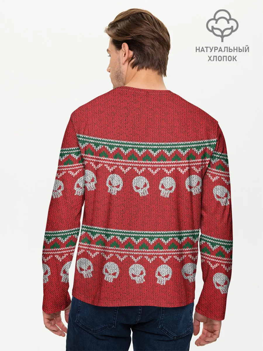 Мужской лонгслив базовый / Свитер Занта